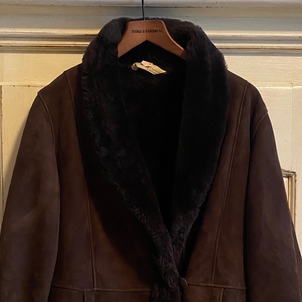 Shearling coat! BART by Sibylle Lyn Brown